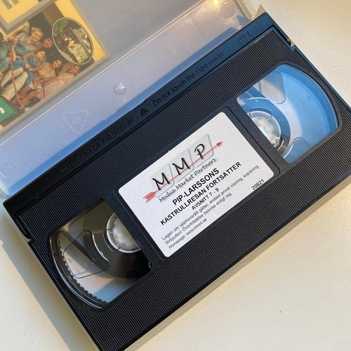 Pip-Larssons - Kastrullresan fortsätter - VHS