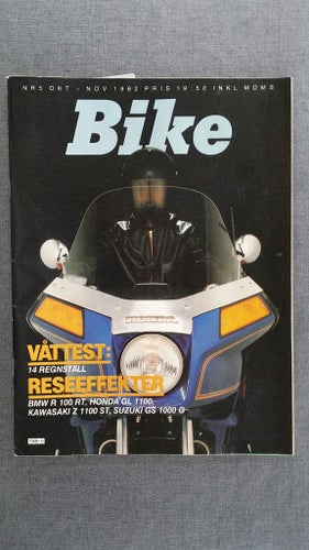 Bike 5 1982: Suzuki GS 1000 G, Kawasaki 1100 ST, BMW R 100 RT, Honda FT 500