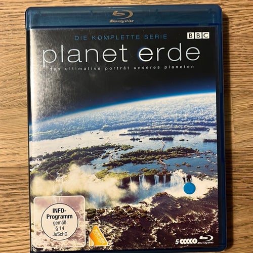 Blu-ray - Planet earth - Planet Erde - tysk utgåva, eng tal och text!