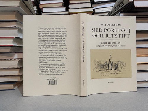 Med portfölj och ritstift Olof Hermelin en fornforskningens tjänare, Very F+