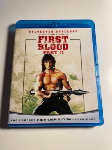 First Blood Part II - Blu-ray - Nordisk utgåva