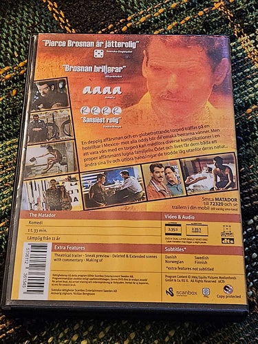 THE MATADOR - DVD ,SV TEXT