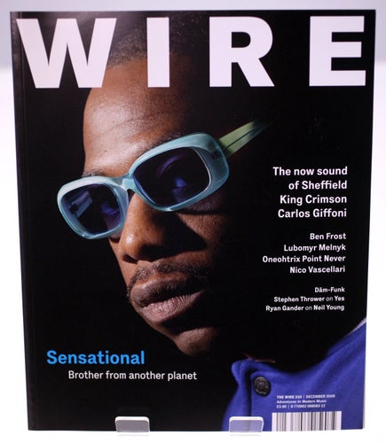 The Wire magazine-MC Sensational front cover-December 2009-NEW (Weight: 246g)