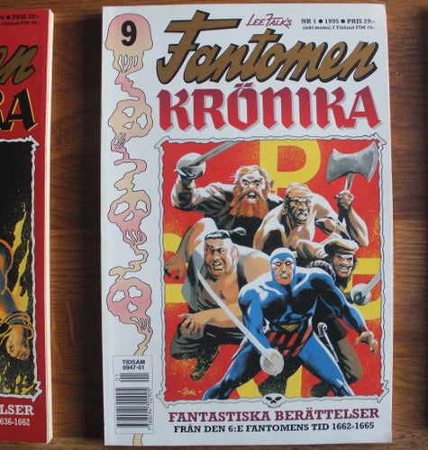 FANTOMEN KRÖNIKA 1995 NR 9