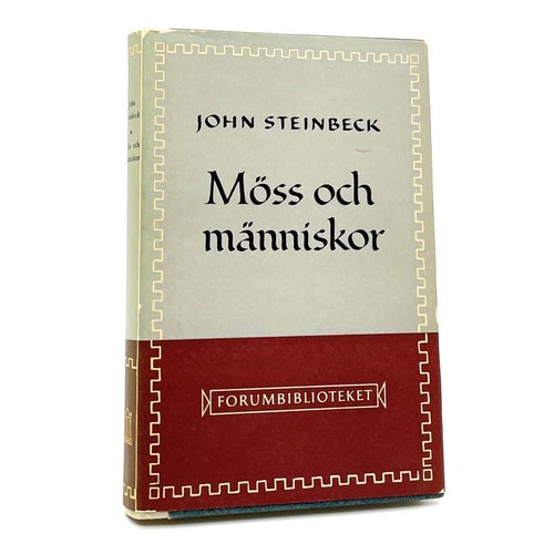 Möss och människor av John Steinbeck (inbunden, 1955)