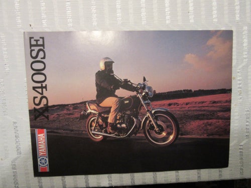 Yamaha XS400SE XS400 1982 sälj broschyr