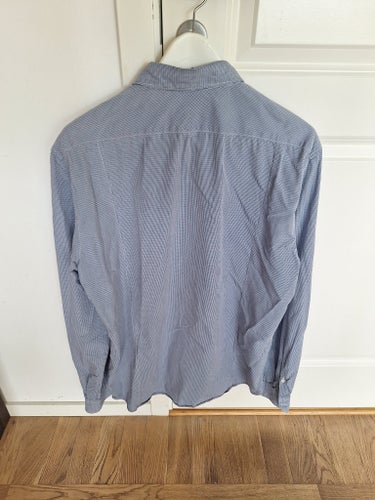 Stilig Replay Blå Skjorta - storlek XXL - Slim Fit - Mode