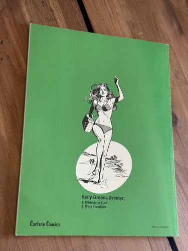 Kelly Green 2 Mord i familjen av Leonard Starr och Stan Drake 1983