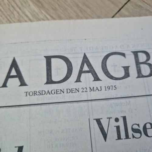 Svenska Dagbladet från 22 maj 1975