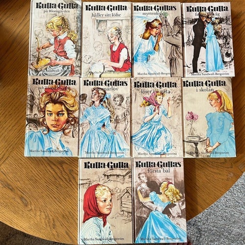 Kulla-Gulla av Martha Sandwall-Bergström, 1945-1953