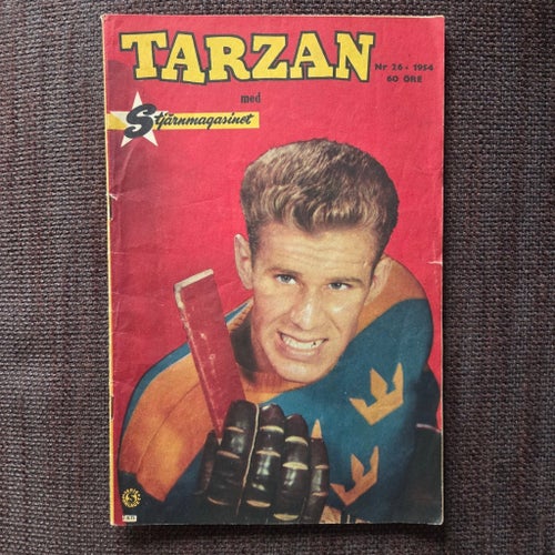 TARZAN m Stjärnmagasinet Nr. 26 1954 Med bl. a Mandrake, Buffalo Bill, Lasso Kid