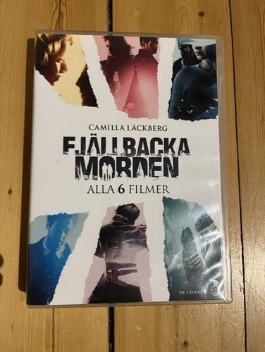 FJÄLLBACKA MORDEN-6 FILMER-DVD-BOX-TV SERIE-CAMILLA LÄCKBERG-CLAUDIA GALLI.