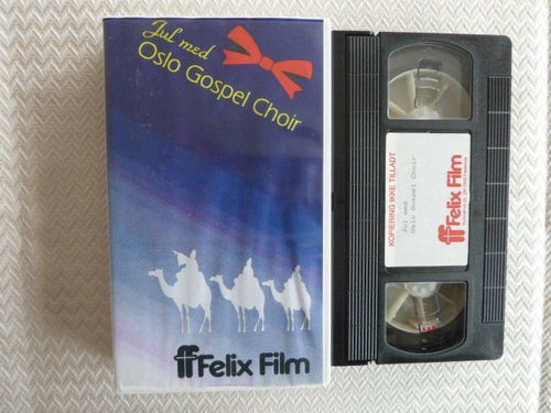 JUL MED OSLO GOSPEL CHOIR, VHS, ENGELSK TALE, DANSK, FILM