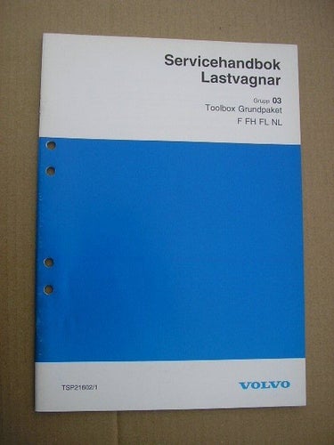 VOLVO Verkstadshandbok Lastbil ToolBox Grundpaket F FH FL NL