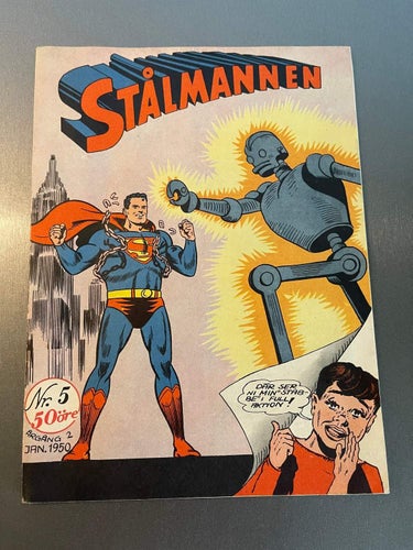 * Stålmannen  , Nr 5   - 1950 *