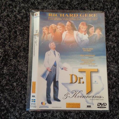 DVD-DR.T & KVINNORNA *Richard Gere*