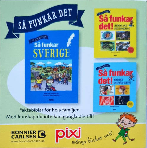 Castor och Mo Minibok PIXI - Fri Frakt