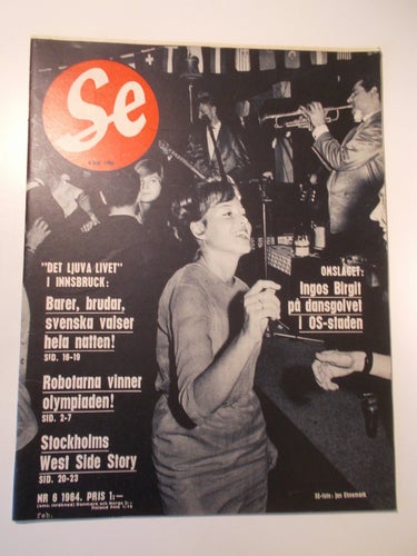 SE Nr 6 1964 Ingo's Birgit OS Vålds-Sverige Annika Timander utvik
