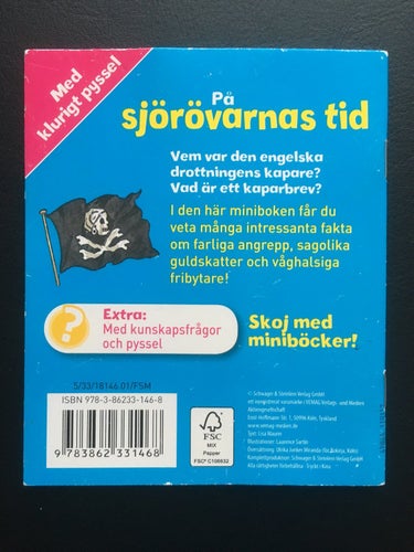 På sjörövarnas tid - MiniFakta - lite större än en pixi bok