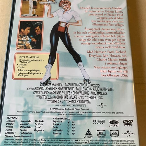 Sista natten med gänget, Dvd