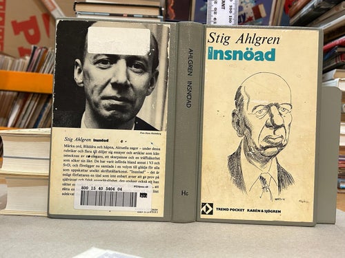 Insnöad av Stig Ahlgren. bok, Very Good plus, BM