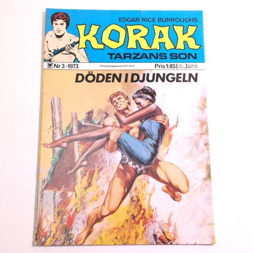 Korak : Tarzans son - 1973 - NR 3 - Döden i djungeln
