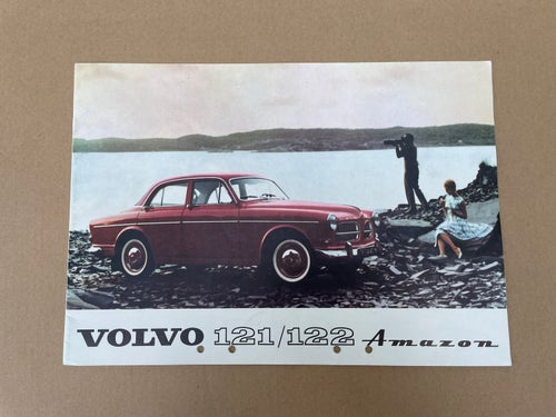 VOLVO Försäljningsbroschyr Amazon 1961/62 B18