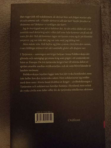 Tjetjenien - sanningen om kriget av Anna Politkovskaja