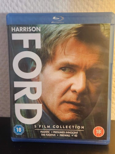 Harrison Ford Collection 5 Filmer (Thriller/Drama 1988–2013) Blu-ray Import Regi