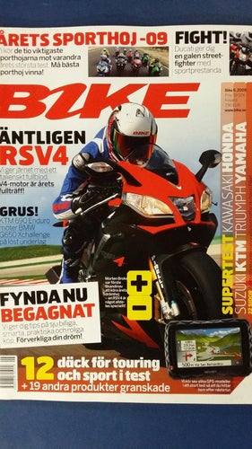 Bike nr 6 2009: Honda CBR 600 RR, Kawasaki ZX-6R, Suzuki GSX-R 600, Triumph 675