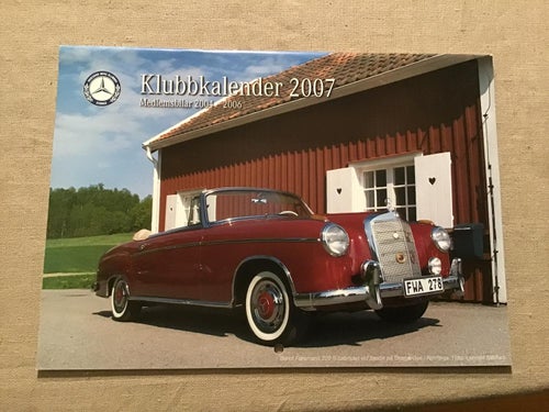MERCEDES BENZ KLUBBKALENDER 2007