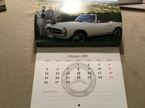 MERCEDES BENZ KLUBBKALENDER 2007