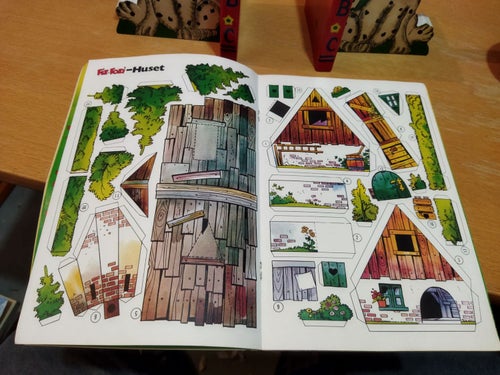 Fix & Foxi 1980 nr 3, Smurfel-pyssel, Bygg Fix & Foxi huset + kupong på fliken
