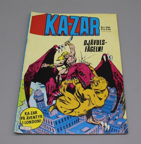 Serietidning - KA-ZAR nr 1 1984