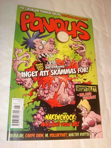PONDUS (svensk) NY OLÄST Nr 8 2010