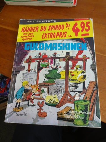 Spirous Äventyr Guldmaskinen