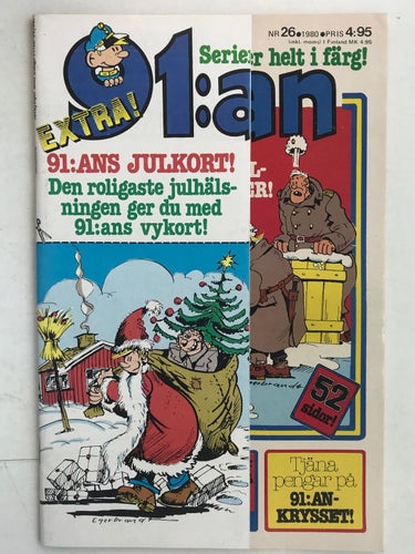 91:an - 1980: 26 VF-NM med omslagsflik