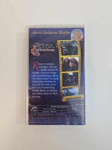 VHS - Ronja Rövardotter