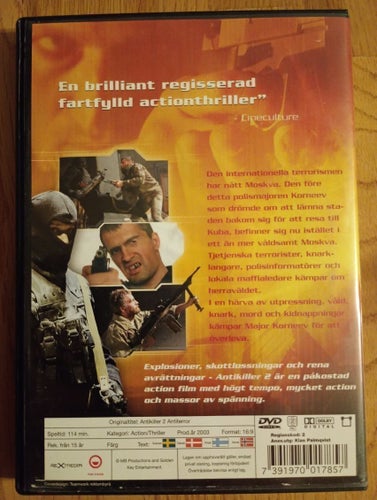 (Anti) Killer 2 - Antiterror DVD 2003 (Hyrfilm)