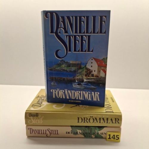 Danielle Steel x3 Bokpaket med hårdpärm - Titlar i beskrivning