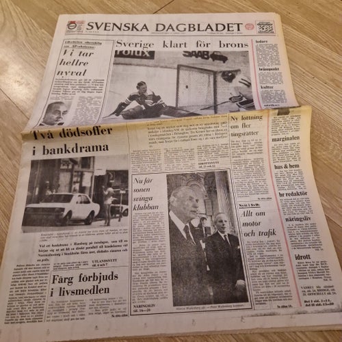 Svenska Dagbladet 19 april 1974