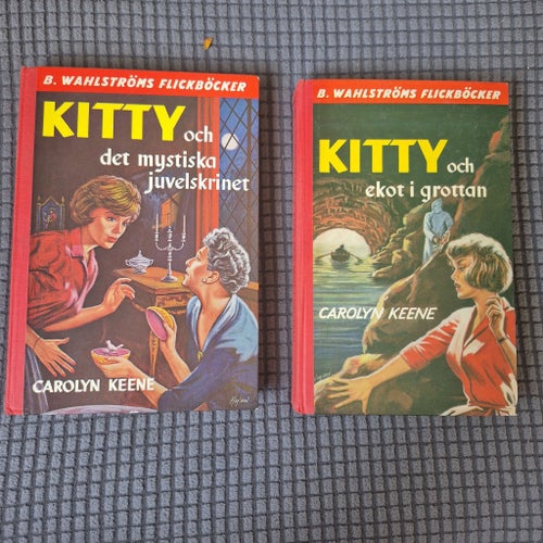 Kitty och det mystiska juvelskrinet & Kitty och ekot i grottan av Carolyn Keene