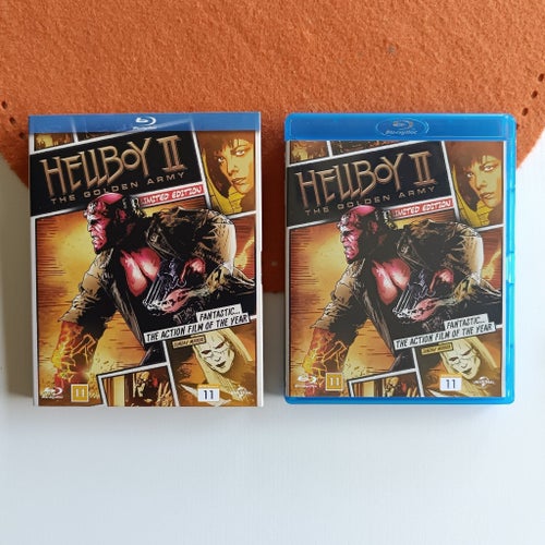 Hellboy II Golden Army LIMITED EDITION - Blu-ray, Svensk Text *NYSKICK* *UTGÅTT*