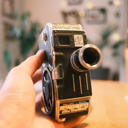 Paillard Bolex C8 med Kern-Paillard Yvar 13mm f/1.9 – 8mm-filmkamera