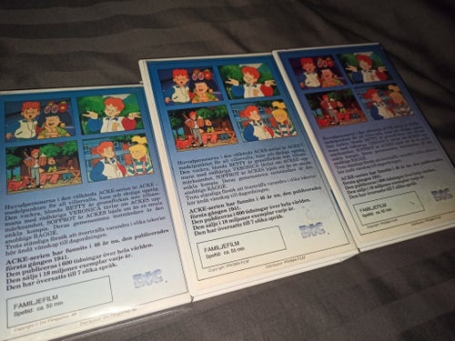 Nya Acke (New Archies) - Samling Tecknade Serien (Del 1, 2 & 3)