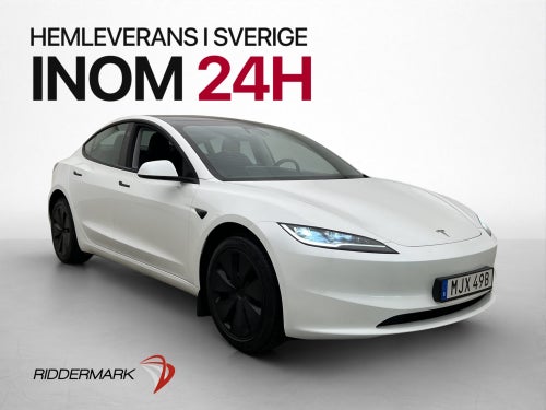 Tesla Model 3 Long Range RWD Bakre Display Svensksåld MOMS