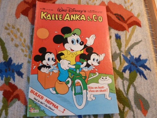 KALLE ANKA & C:O NR29, 1982,