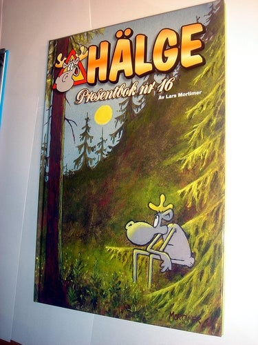 HÄLGE PRESENTBOK nr 16 !! NY OLÄST !!!