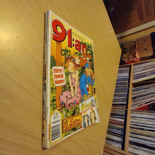 Samling 91:an 1994 flera nummer 4 styck