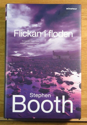 Stephen Booth Flickan i floden Inbunden Nyskick!